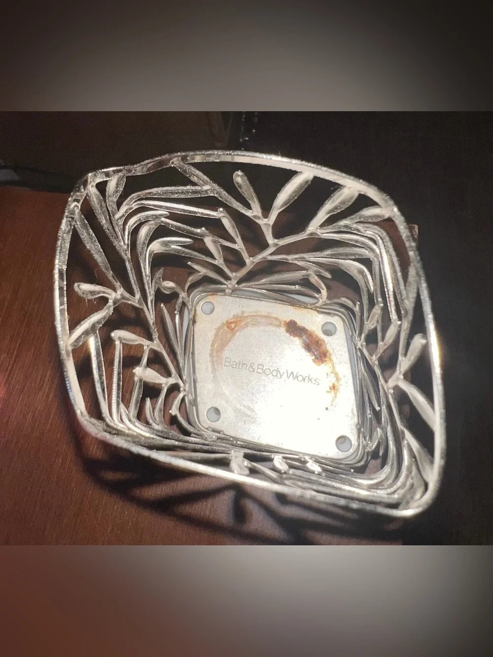 Bath and body works soap holder